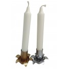 Универсальный подсвечник для стеариновых и светодиодных свечей.